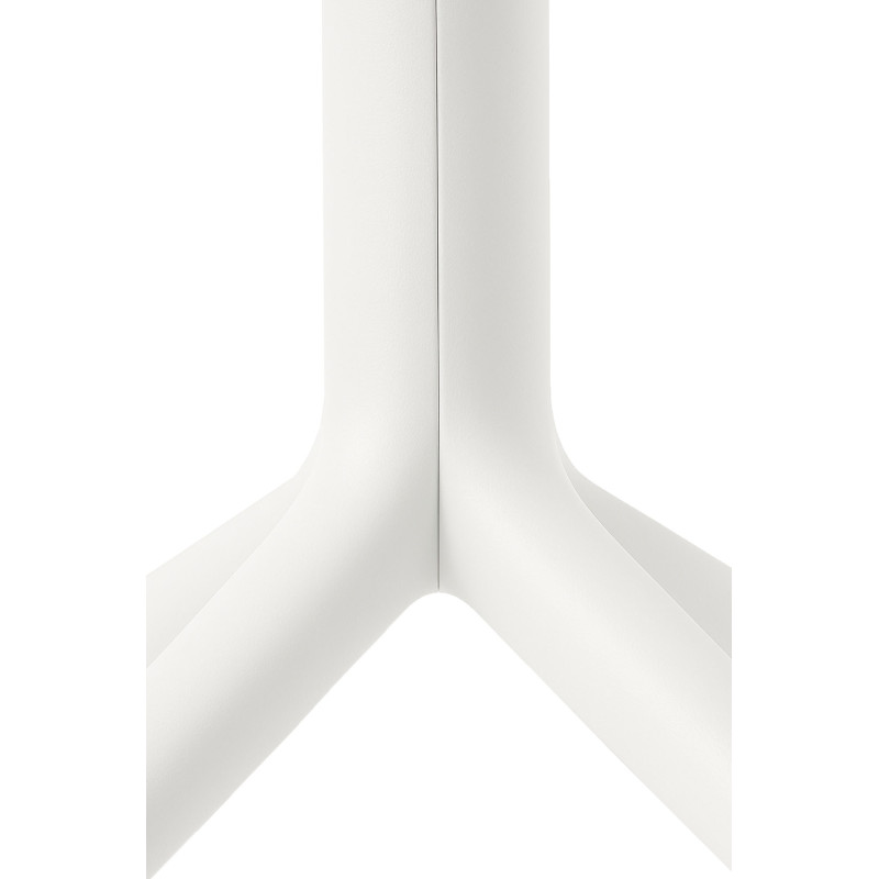 Table Lenval 80x80 cm blanc