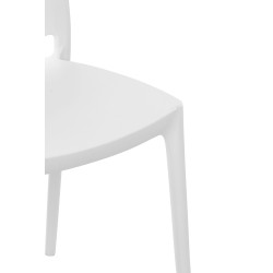 Chaise MAYA blanc