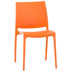 Chaise MAYA orange