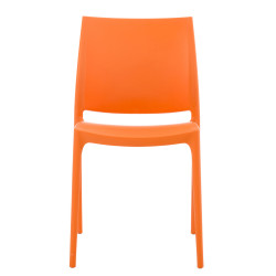 Chaise MAYA orange