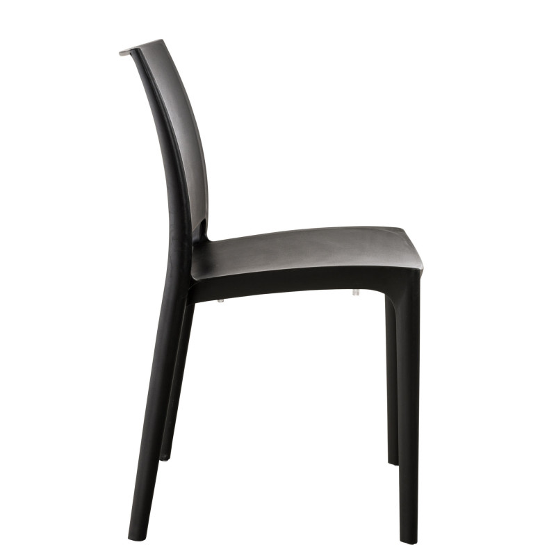 Chaise MAYA noir