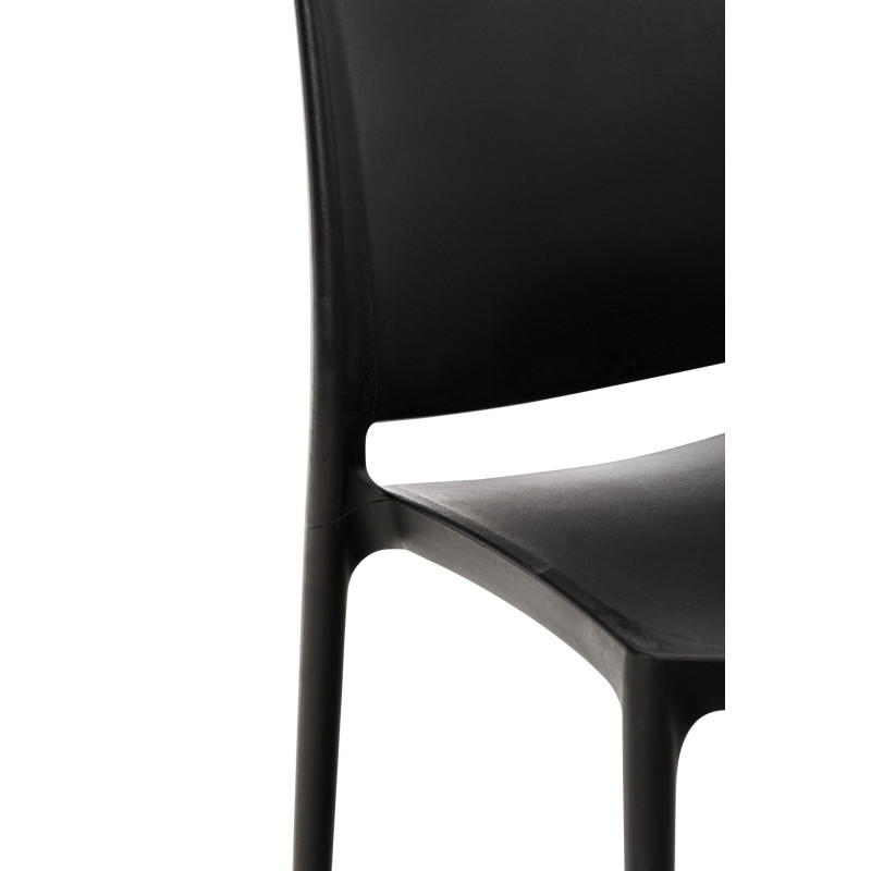 Chaise MAYA noir
