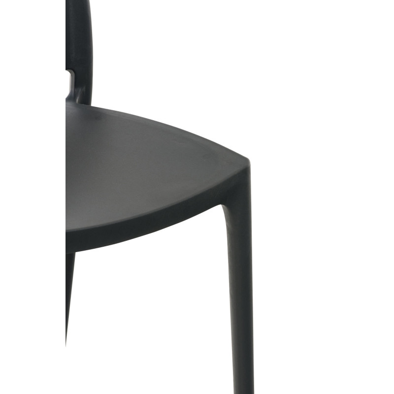 Chaise MAYA gris foncé