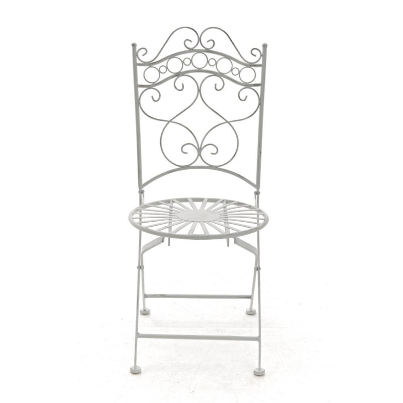 Chaise Indra blanc antique