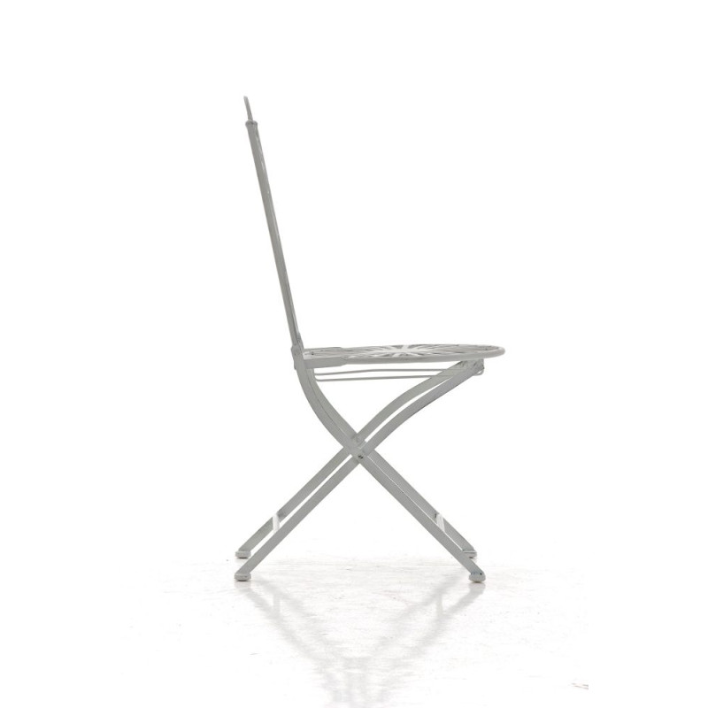 Chaise Indra blanc antique