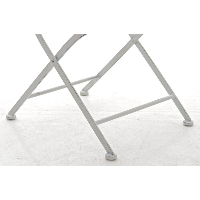 Chaise Indra blanc antique