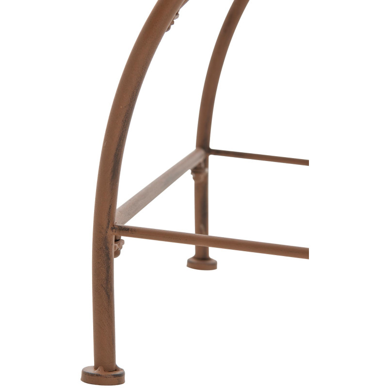 Chaise Sheela marron antique