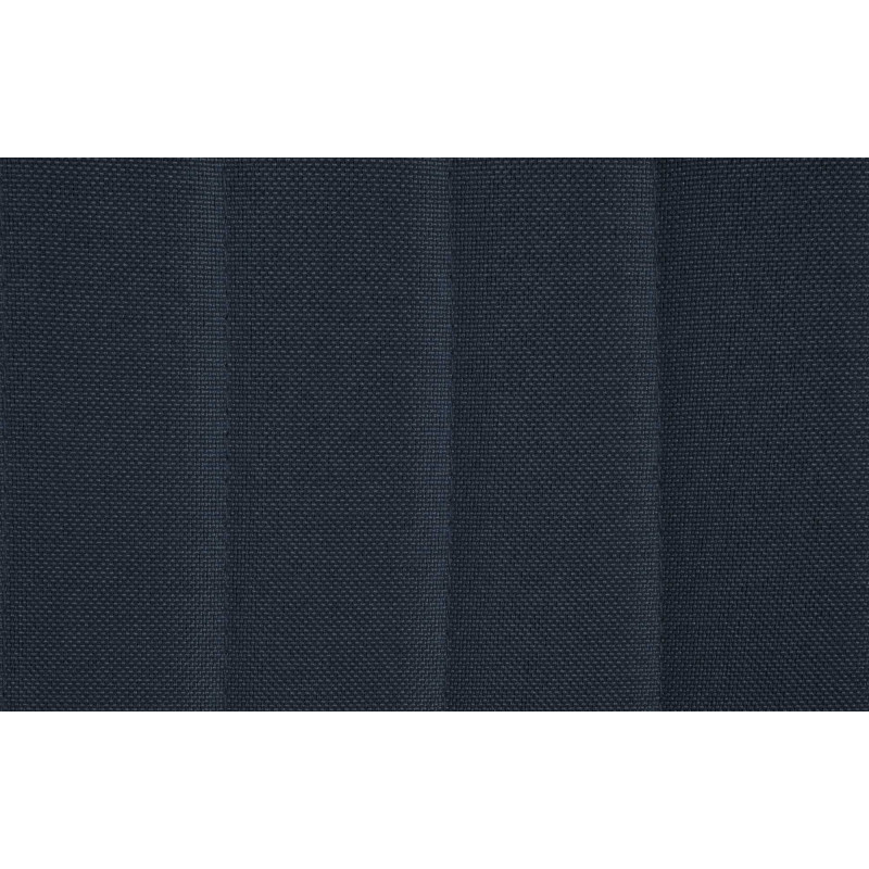 Ensemble de 2 tabourets de bar Toni, en tissu, noir/gris foncé