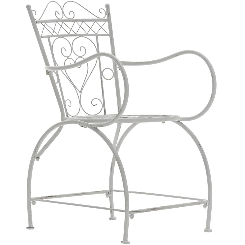 Chaise Sheela blanc antique
