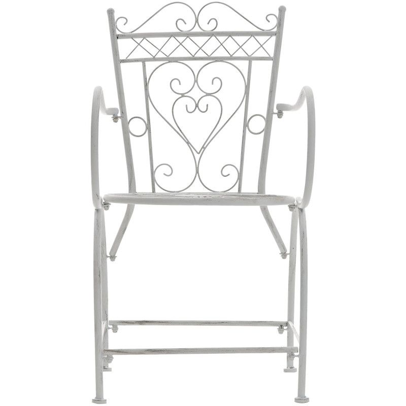 Chaise Sheela blanc antique