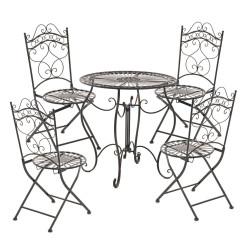 Chaise Kiran bronze