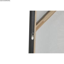 Cadre Home ESPRIT Noir Vert chica 80 x 3,5 x 120 cm (2 Unités)