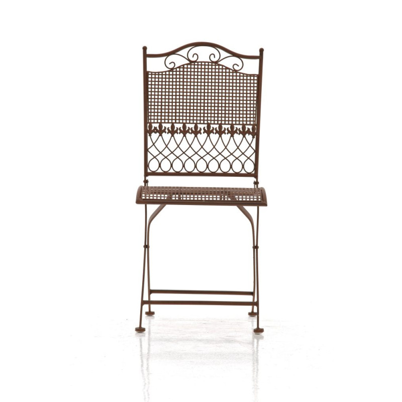 Chaise Kiran marron antique