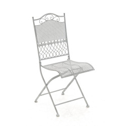 Chaise Kiran blanc antique