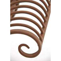 Banc de jardin Karma marron antique