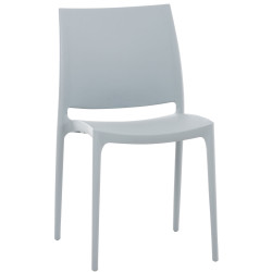Chaise Maya gris clair