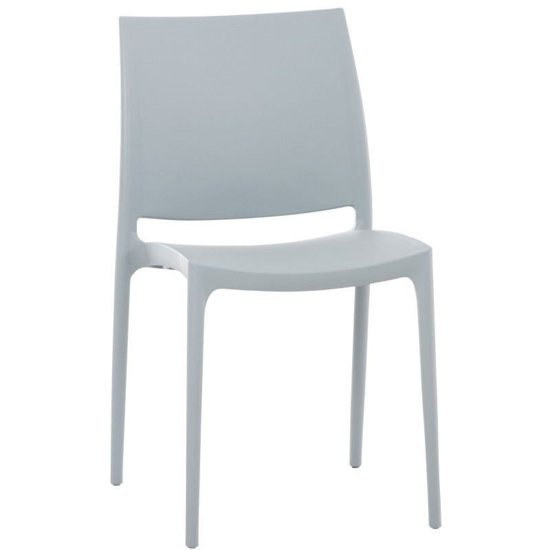 Chaise Maya gris clair