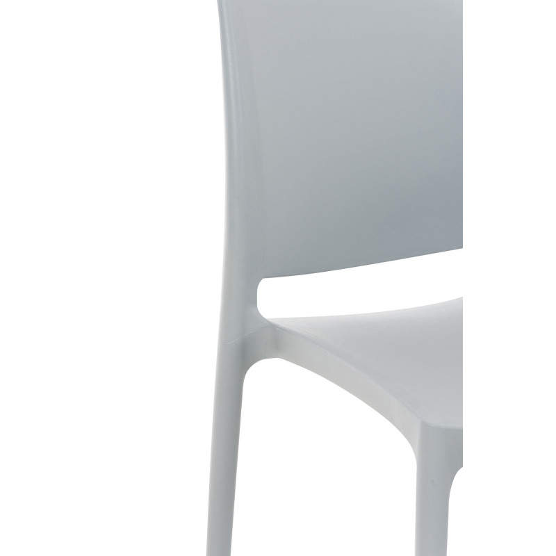Chaise Maya gris clair