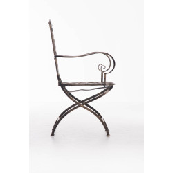 Chaise Adara bronze