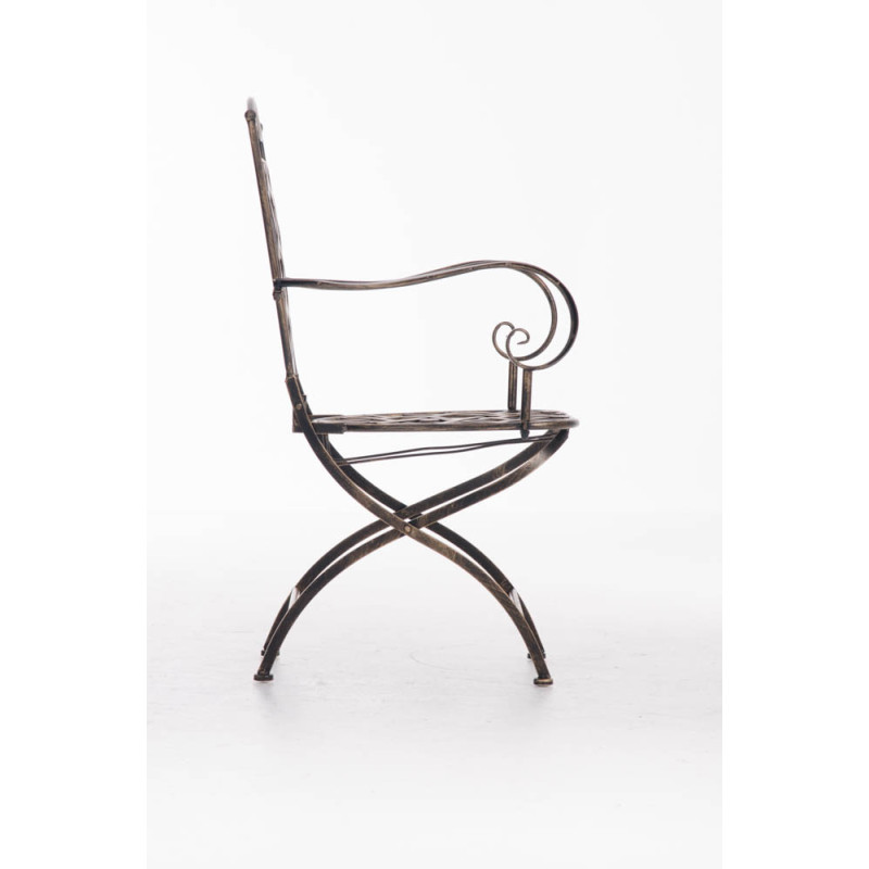 Chaise Adara bronze