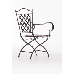 Chaise Adara bronze