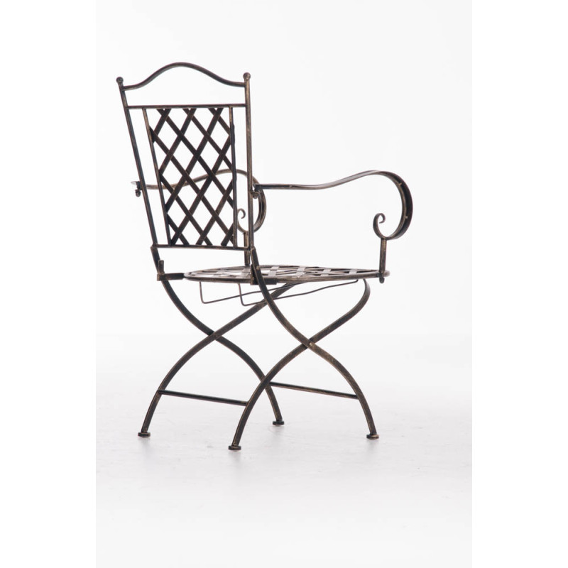 Chaise Adara bronze