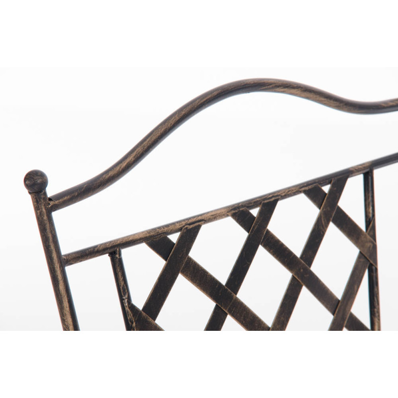 Chaise Adara bronze