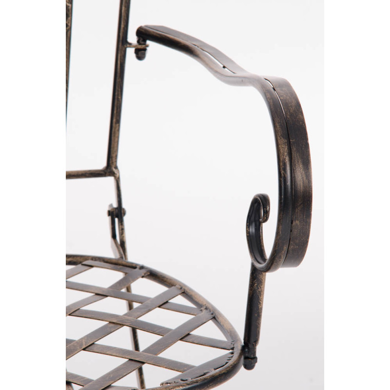 Chaise Adara bronze