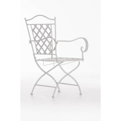 Chaise Adara blanc antique