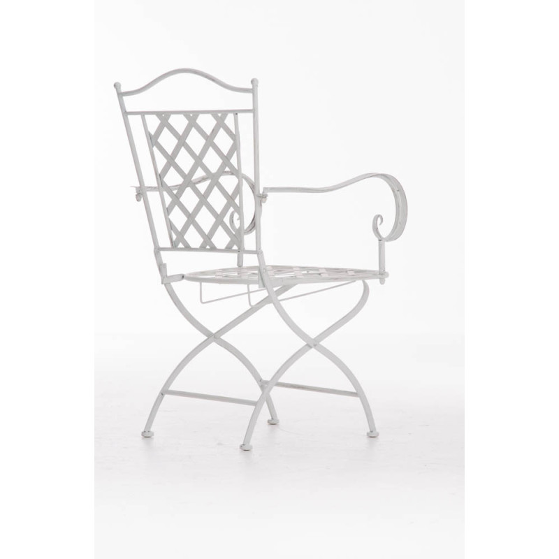 Chaise Adara blanc antique