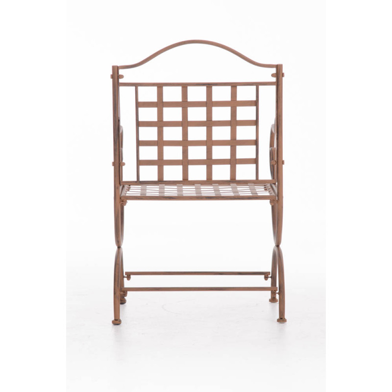 Chaise Lotta marron antique