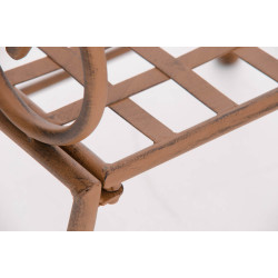 Chaise Lotta marron antique