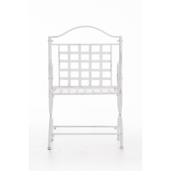 Chaise Lotta blanc antique