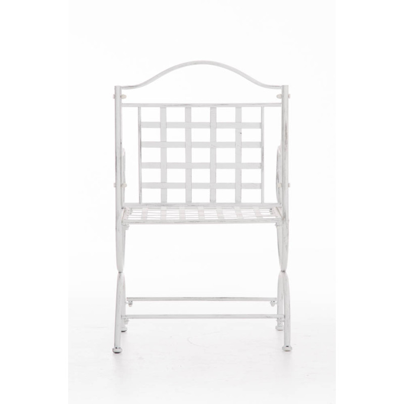 Chaise Lotta blanc antique