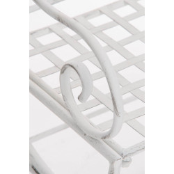 Chaise Lotta blanc antique