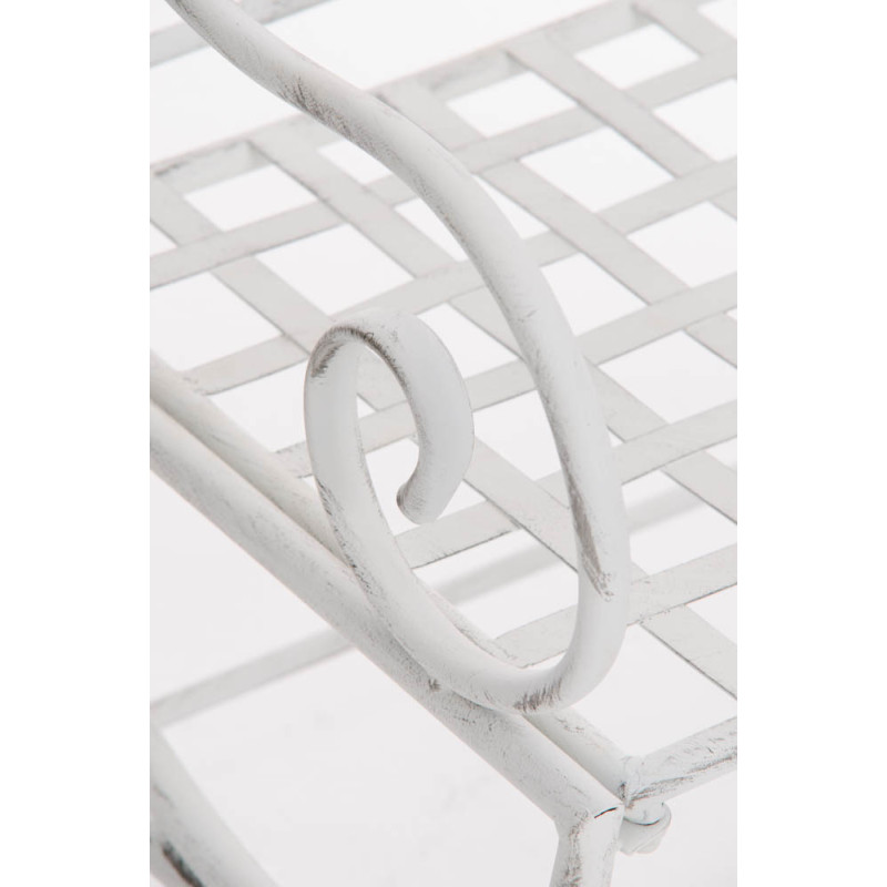 Chaise Lotta blanc antique