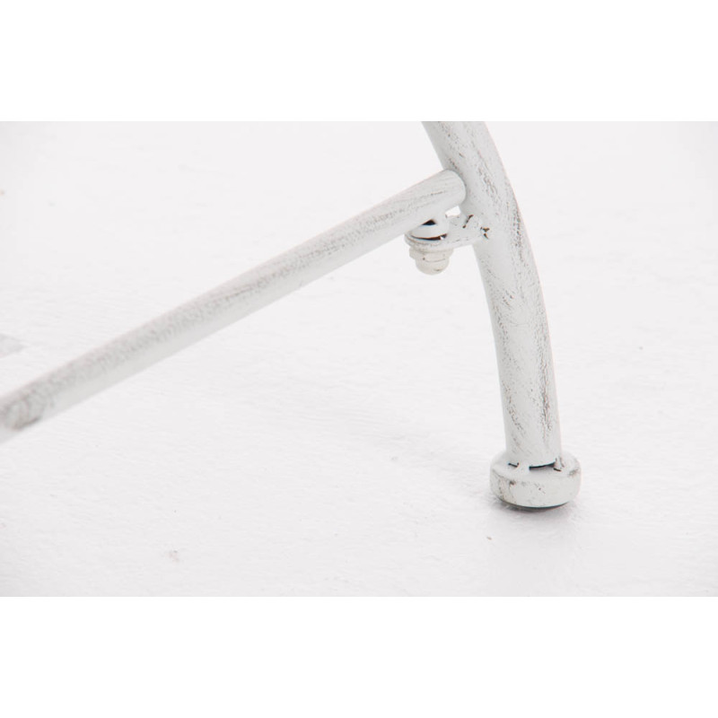 Chaise Lotta blanc antique