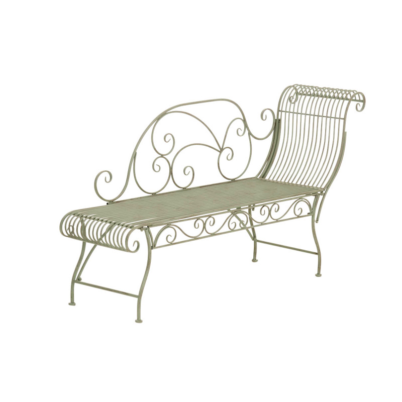 Banc de jardin Karma vert antique