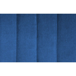 Ensemble de 2 tabourets de bar Toni en velours, noir et bleu