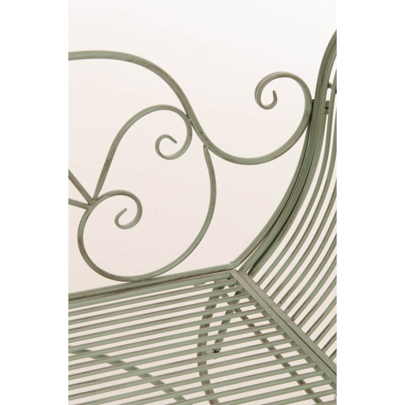 Banc de jardin Karma vert antique