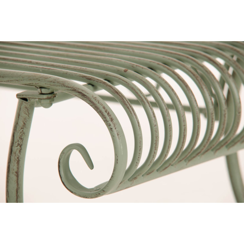 Banc de jardin Karma vert antique