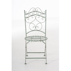 Chaise Indra vert antique
