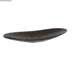 Centre de Table Home ESPRIT Marron Noir Colonial 48 x 16 x 5 cm