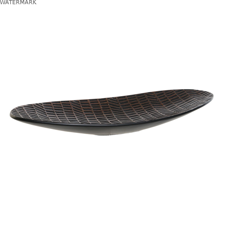 Centre de Table Home ESPRIT Marron Noir Colonial 48 x 16 x 5 cm