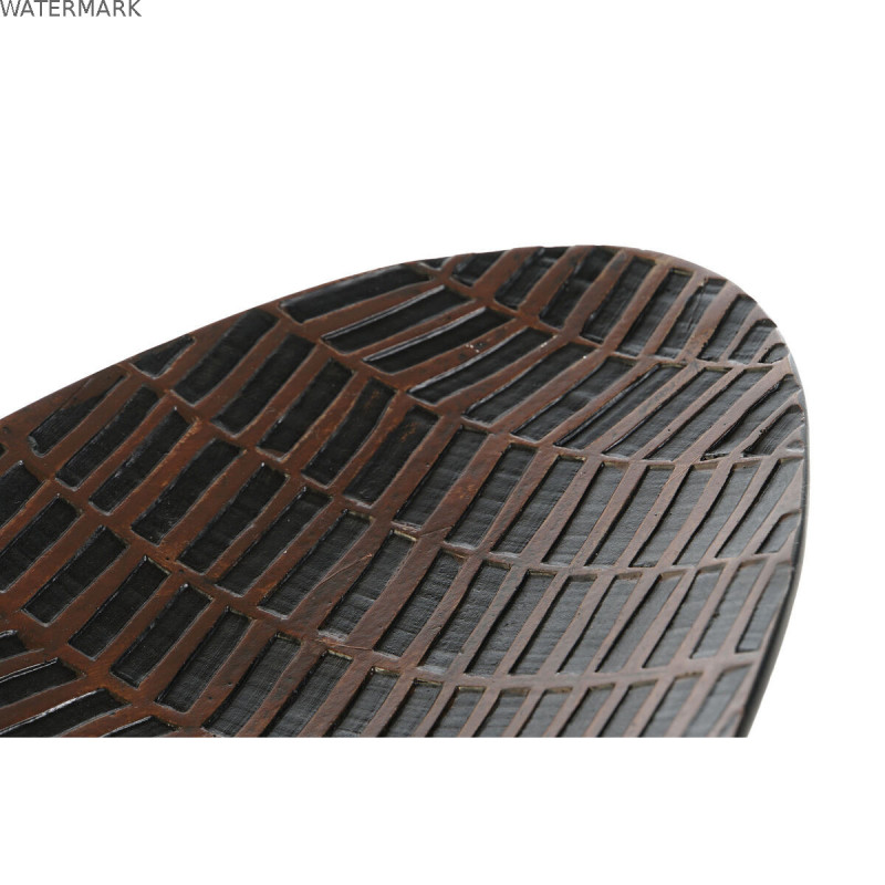 Centre de Table Home ESPRIT Marron Noir Colonial 48 x 16 x 5 cm