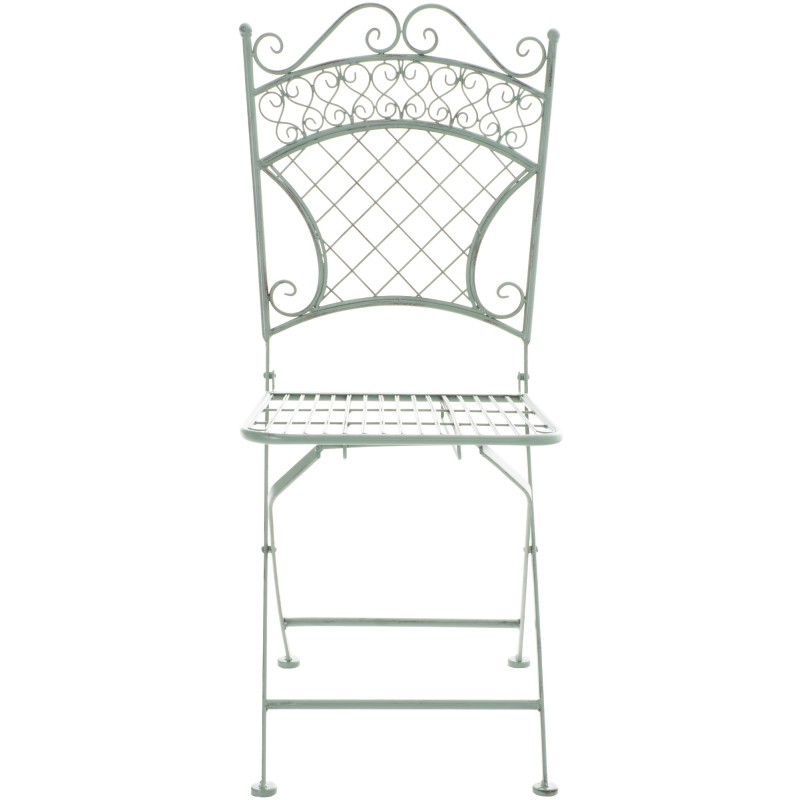 Chaise de jardin Adelar vert antique