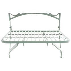 Chaise de jardin Adelar vert antique