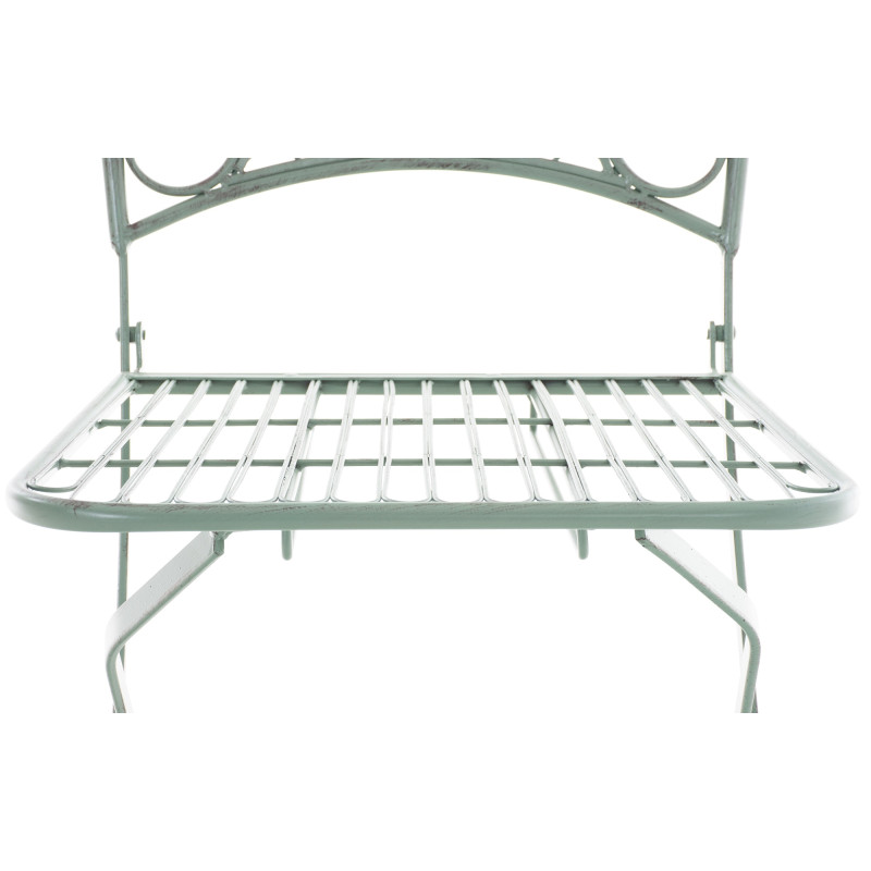 Chaise de jardin Adelar vert antique
