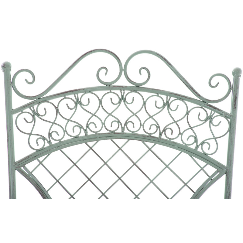 Chaise de jardin Adelar vert antique