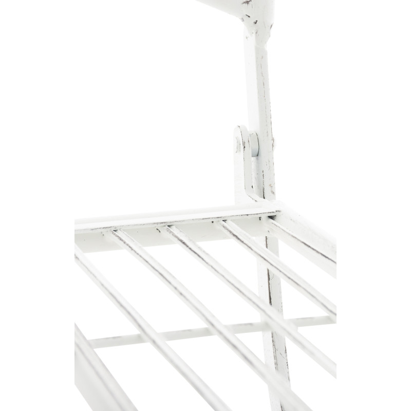 Chaise de jardin Adelar blanc